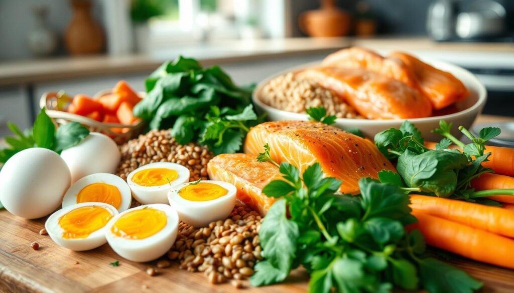 Protein-Rich Foods support Hair Growth