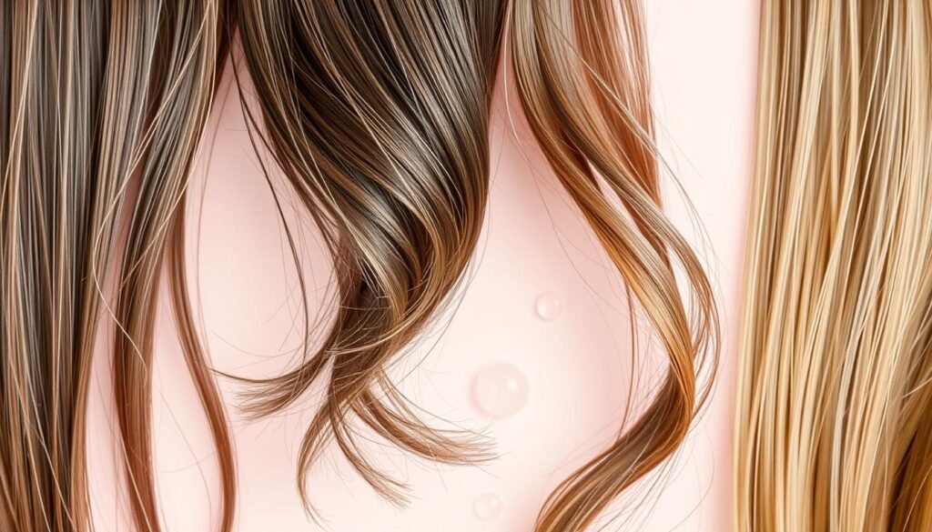 Signs of dehydrated hair