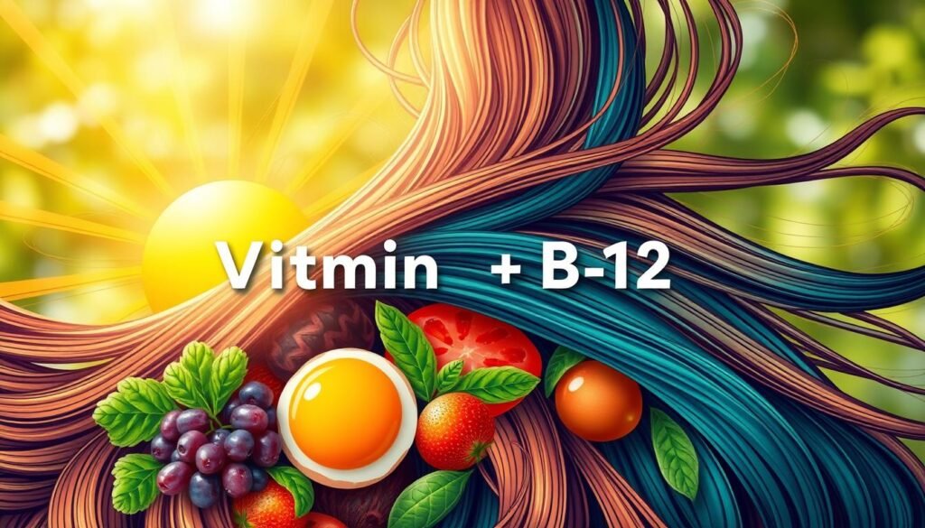 Vitamin D and B12 benefits for hair growth