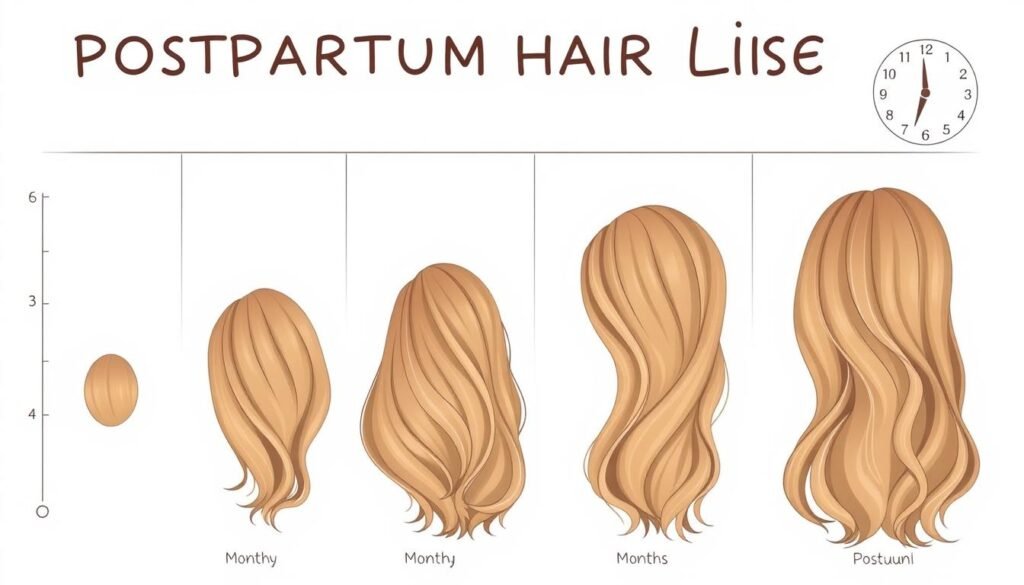 postpartum hair loss timeline