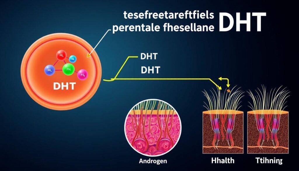 DHT and hair loss mechanism