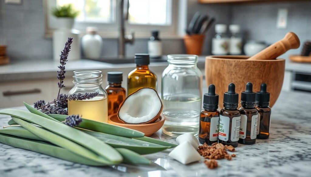 DIY shampoo for hair loss