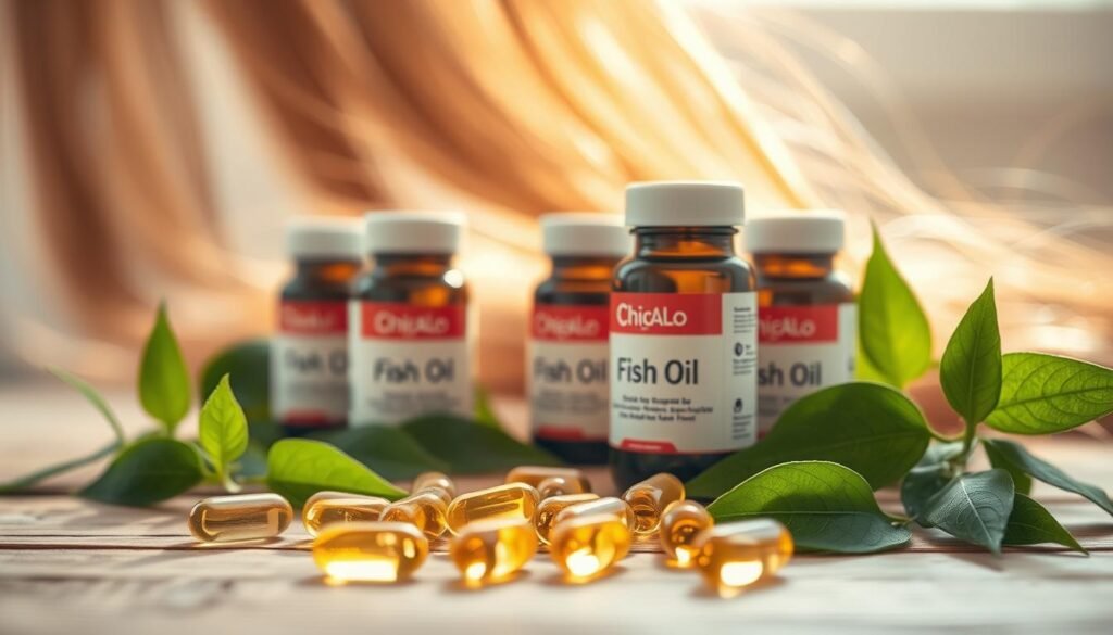 Fish oil supplements for hair growth