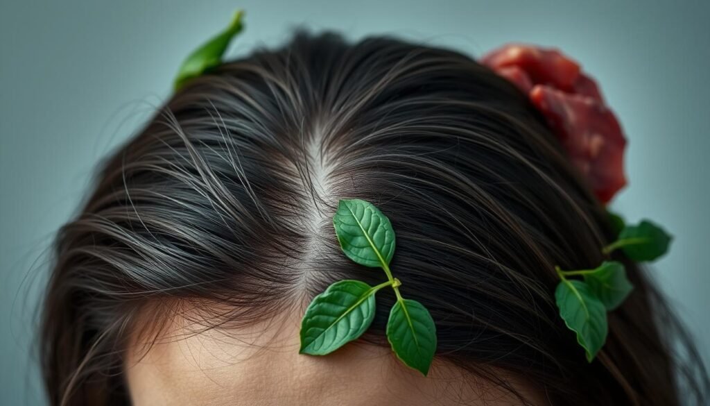 Hair loss iron deficiency