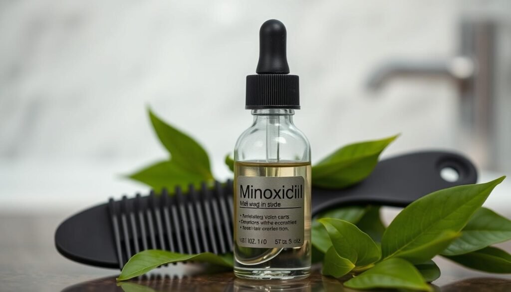 Minoxidil hair loss treatment