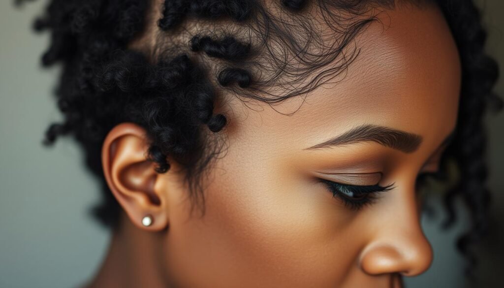 black women hair loss