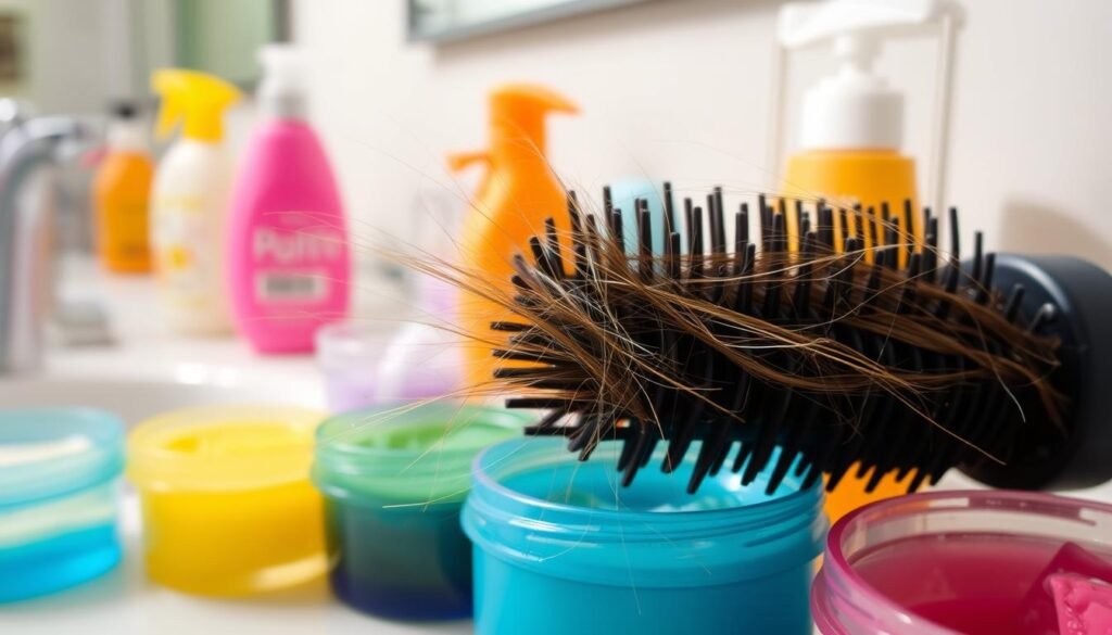 can gel cause hair loss