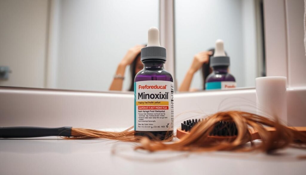 can minoxidil make hair loss worse