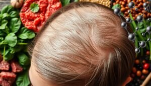 can too much iron cause hair loss