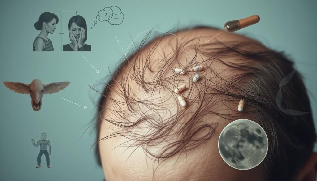 causes of hair loss on Pristiq