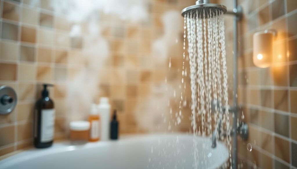 do hot showers cause hair loss
