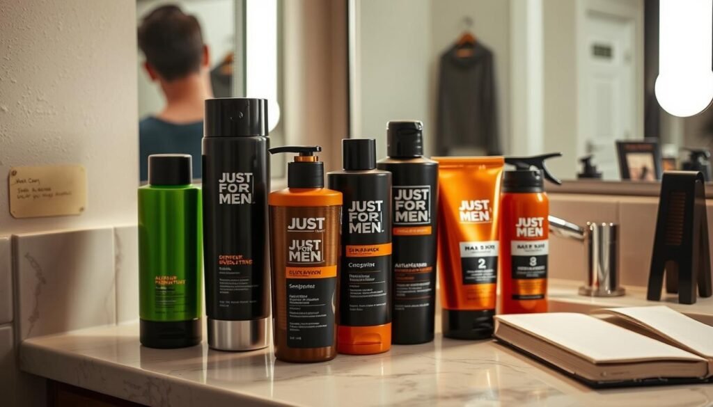 does just for men cause hair loss