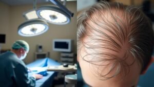 does surgery cause hair loss