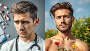 erectile dysfunction and hair loss