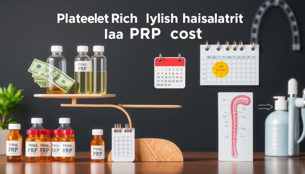 factors affecting PRP hair loss cost