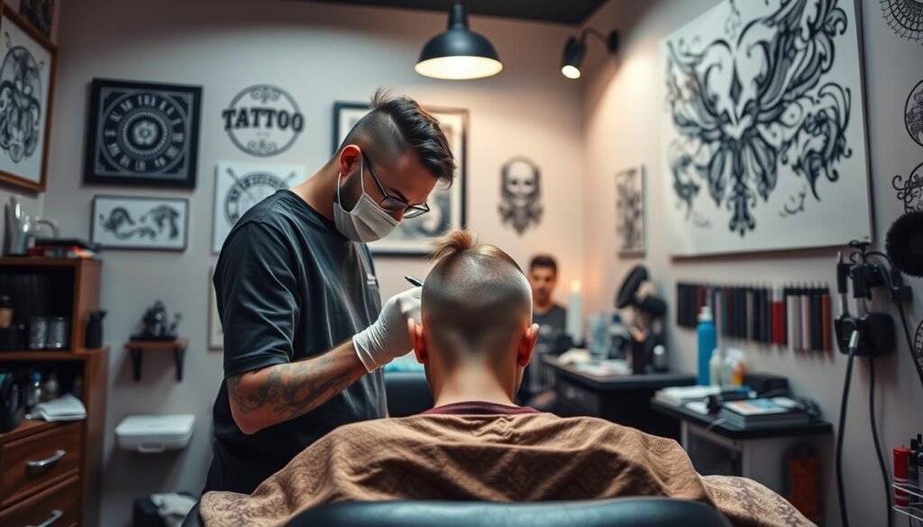 finding a scalp tattoo artist