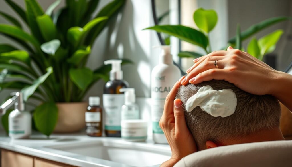 managing hair loss due to seborrheic dermatitis