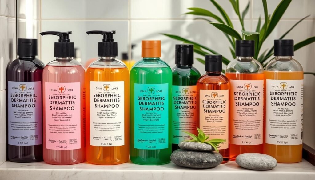 medicated shampoos for seborrheic dermatitis treatment