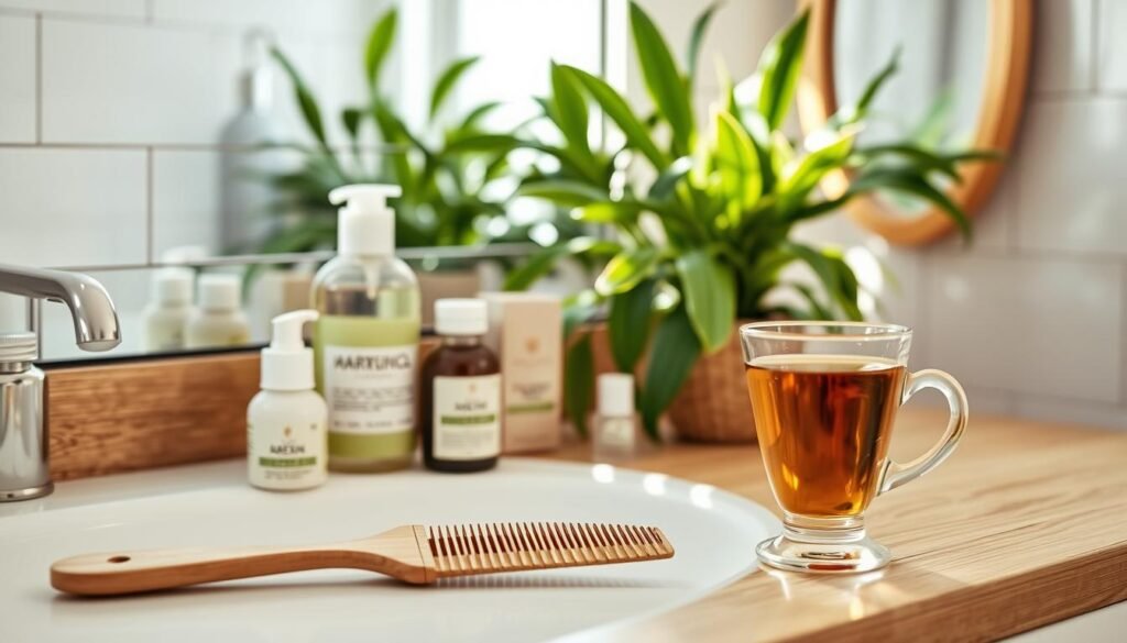 perimenopausal hair regrowth tips