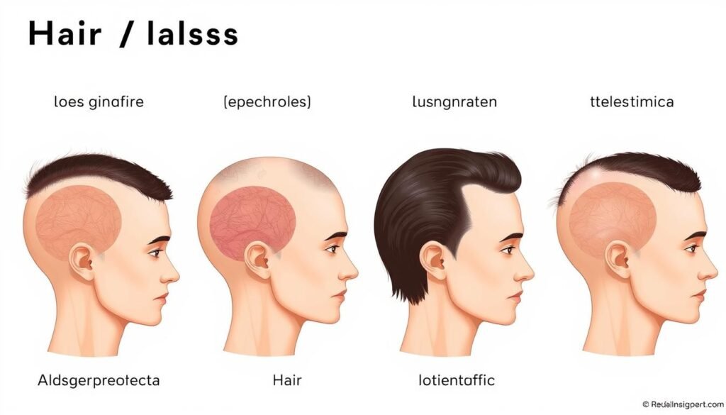 types of hair loss