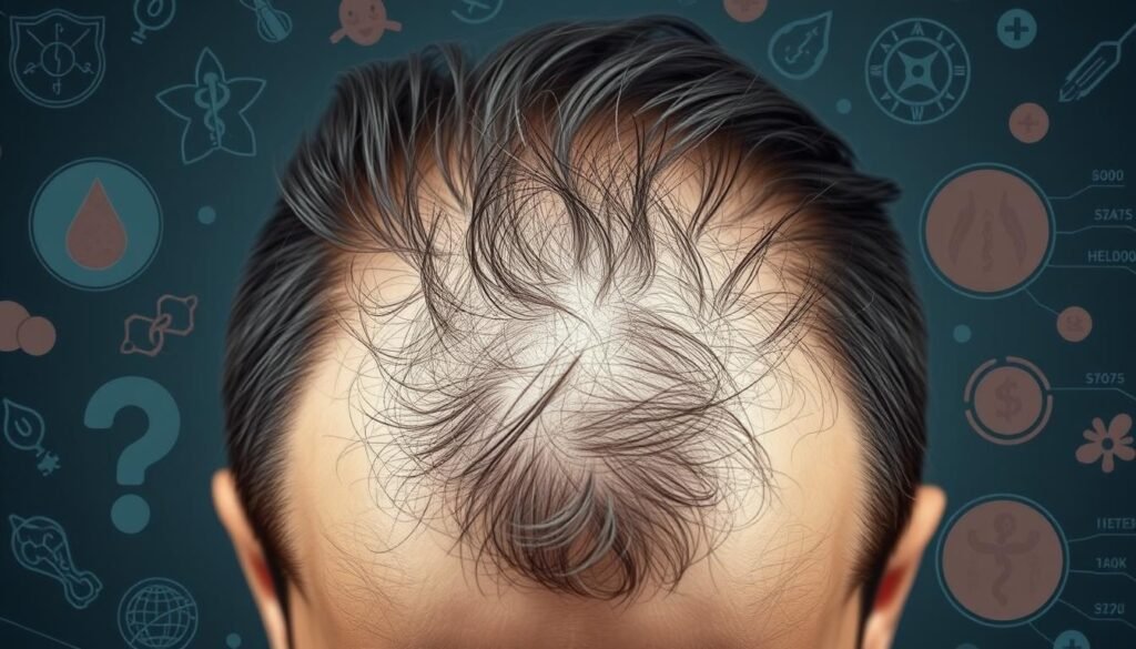 what illnesses cause hair loss