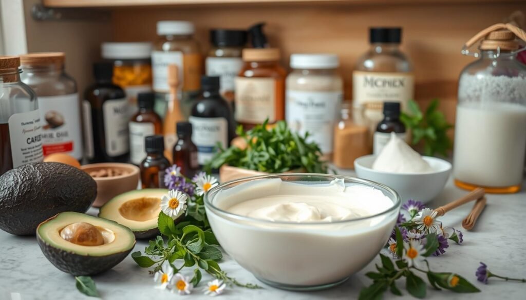 DIY hair masks with natural ingredients