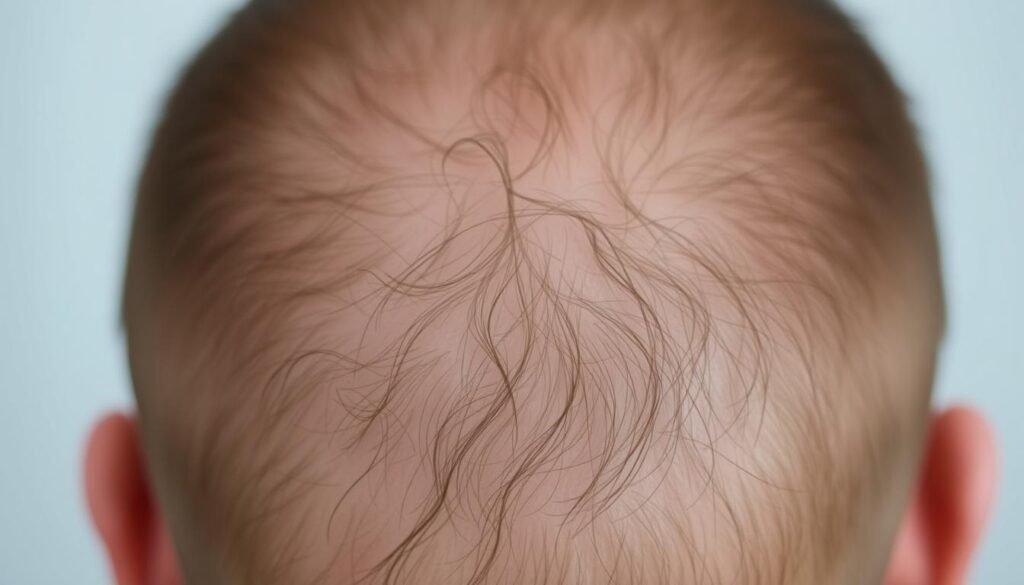 back of hair not growing