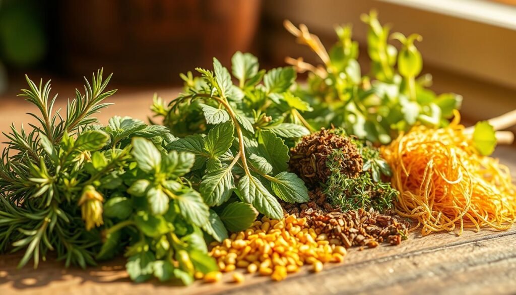 dietary herbs for hair growth