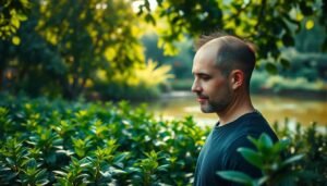 growing out balding hair