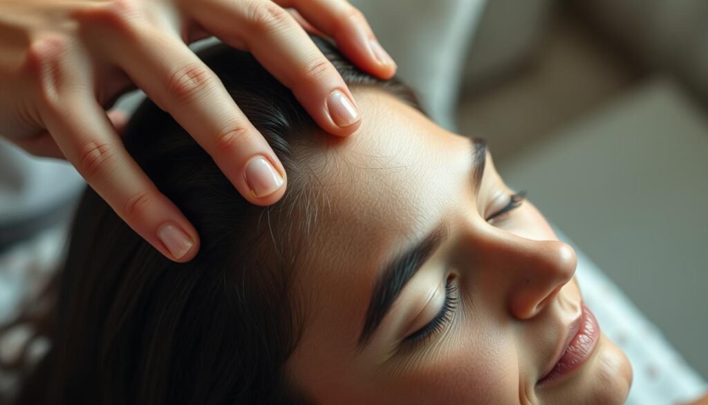 scalp massage techniques