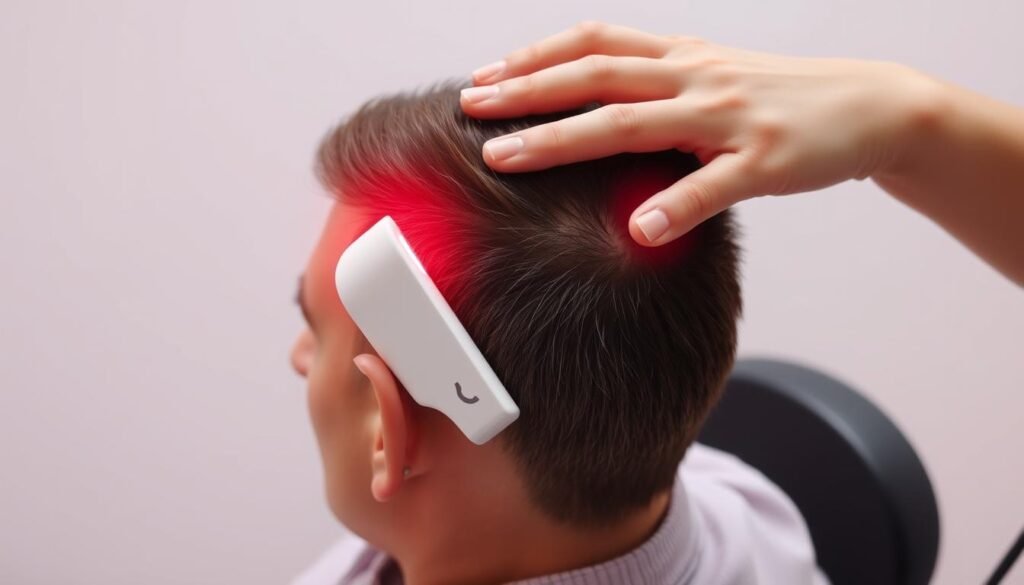 Low-level laser therapy for hair loss