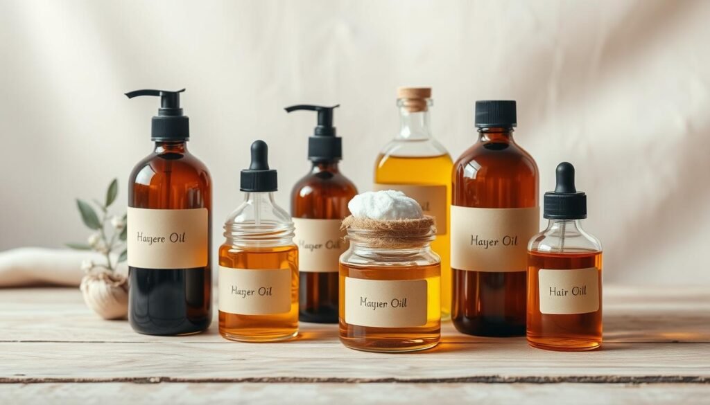 Natural oils for hair growth