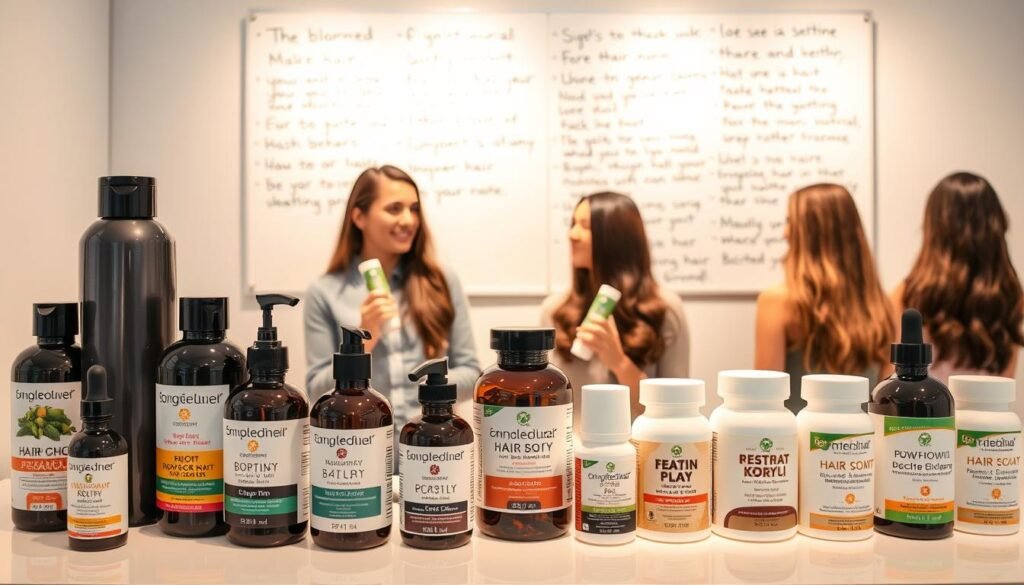 OTC hair growth treatments
