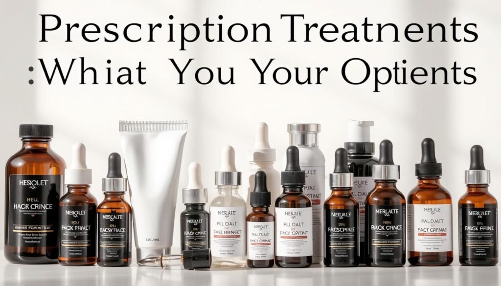 Prescription hair growth treatments