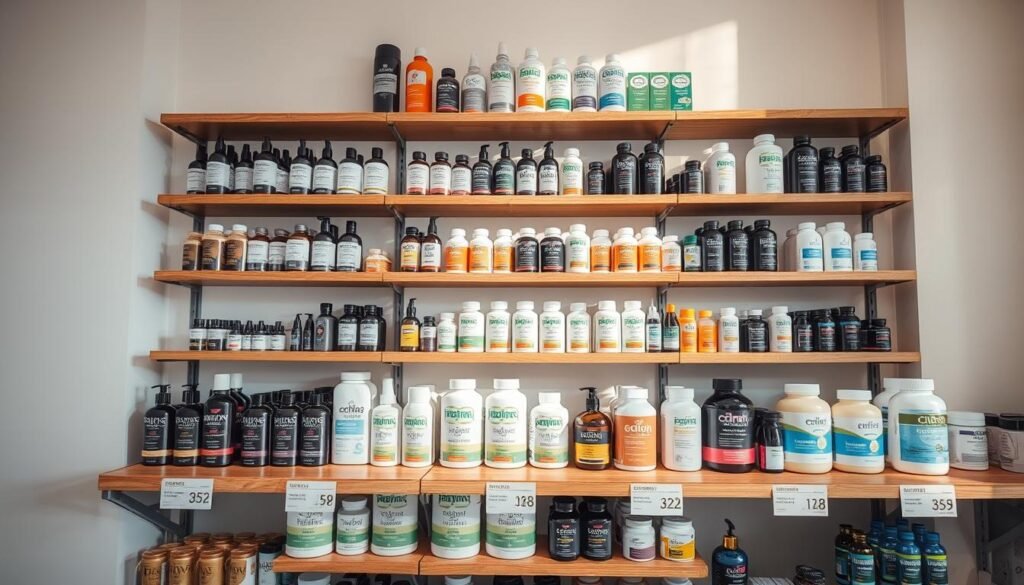 Pricing of hair growth products Pricing of hair growth products