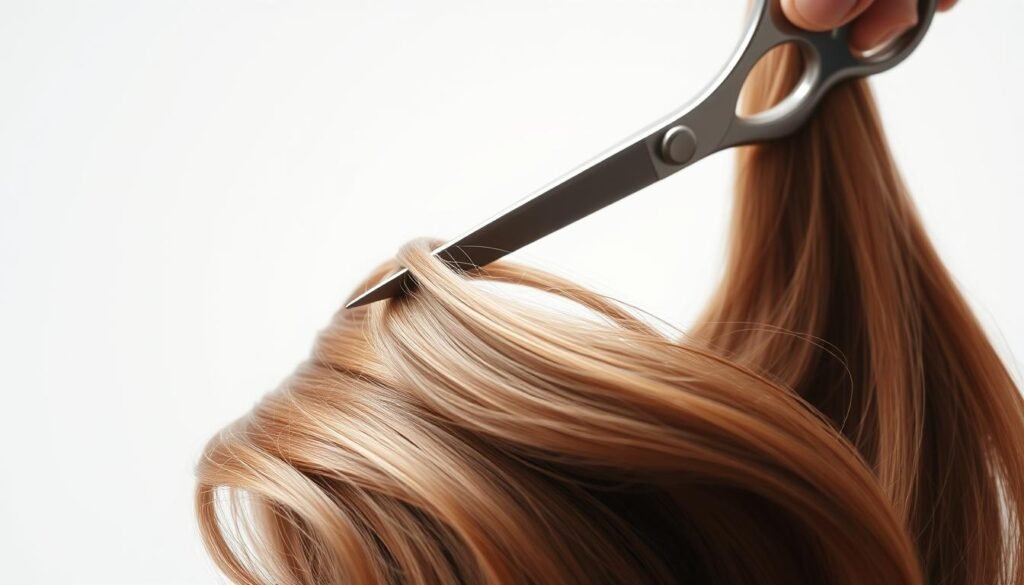 Regular trims for healthy hair growth