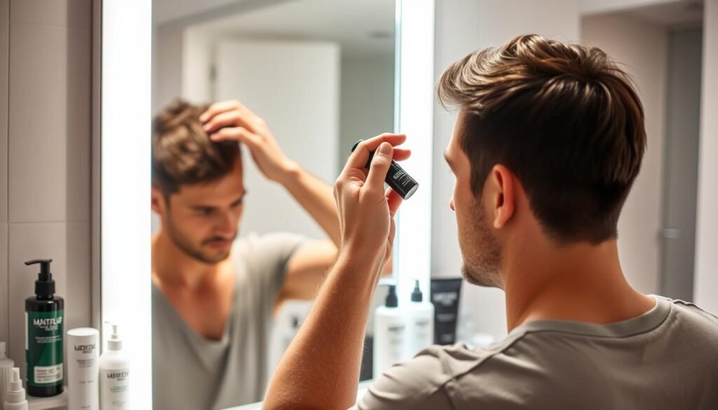 best men's hair growth routines