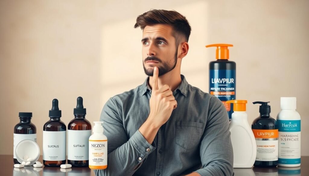 choosing hair loss treatment