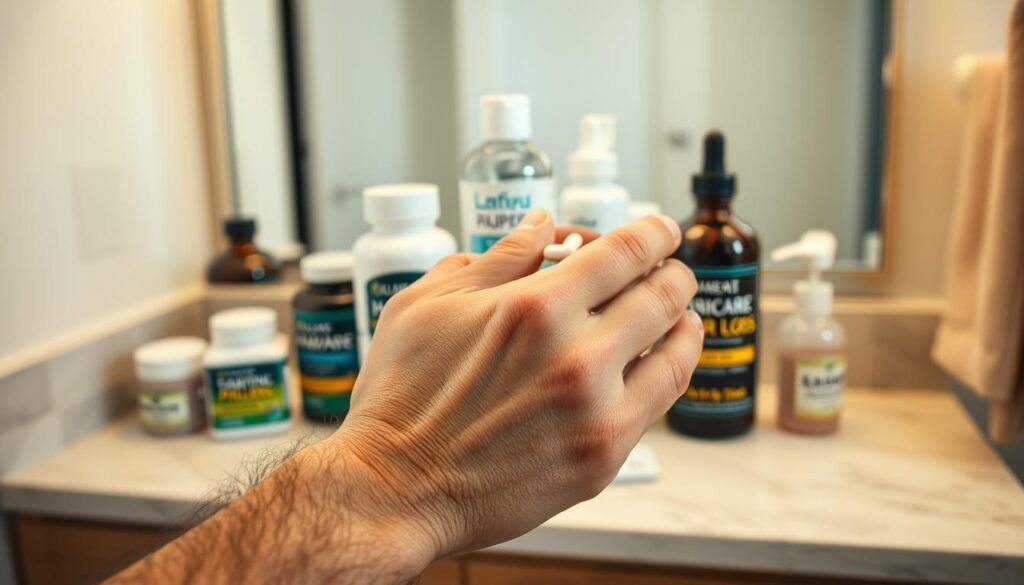 choosing hair loss treatment