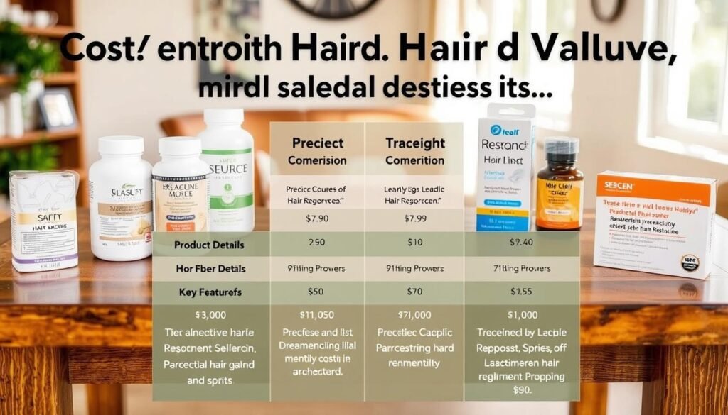 cost of hair loss treatments