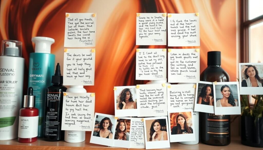customer reviews for hair products