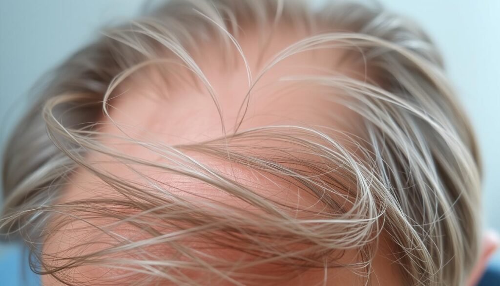 does hair thin as you age