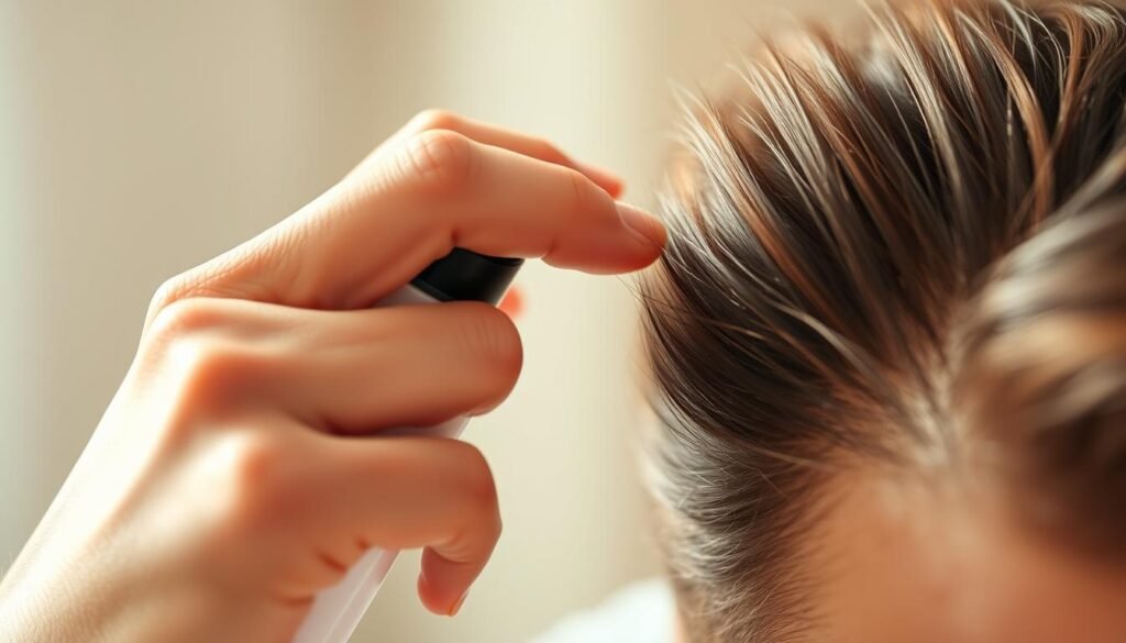 does hims hair loss spray work