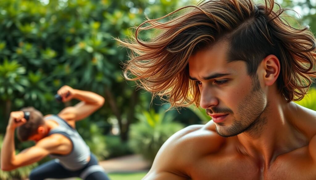 exercise and hair health