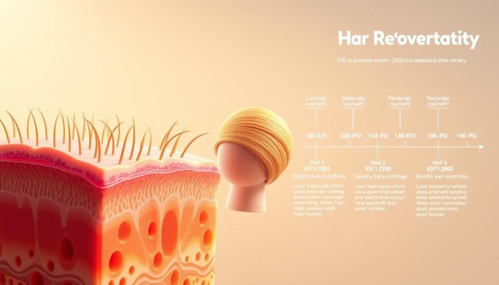 expectations for hair regrowth timeline for hair recovery