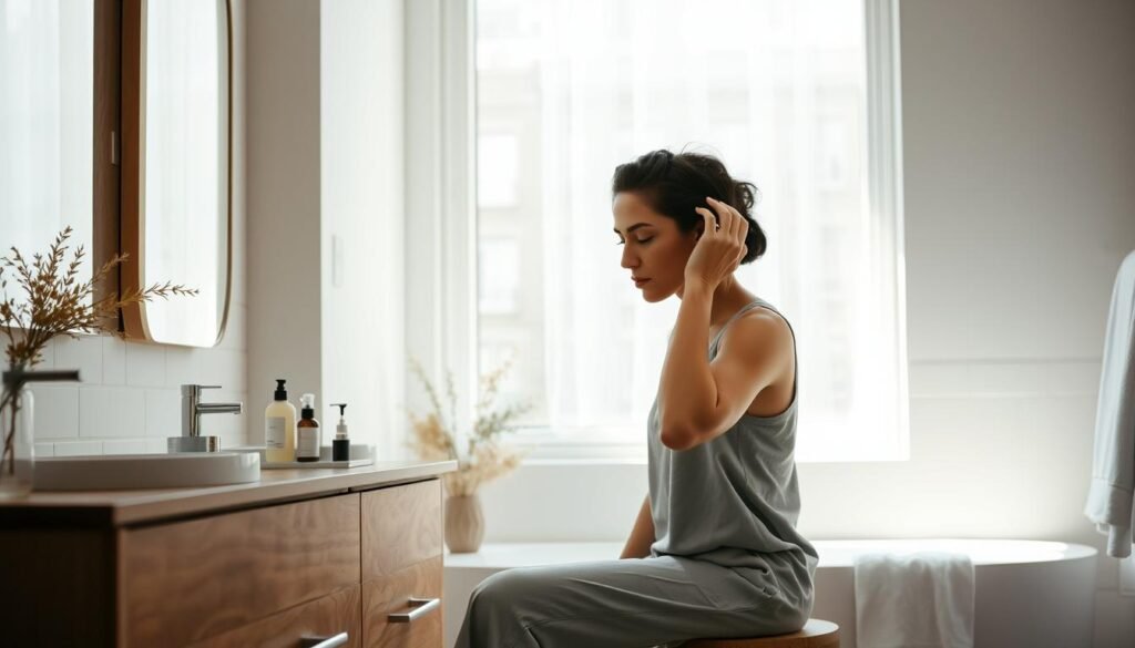 hair care routines for regrowth