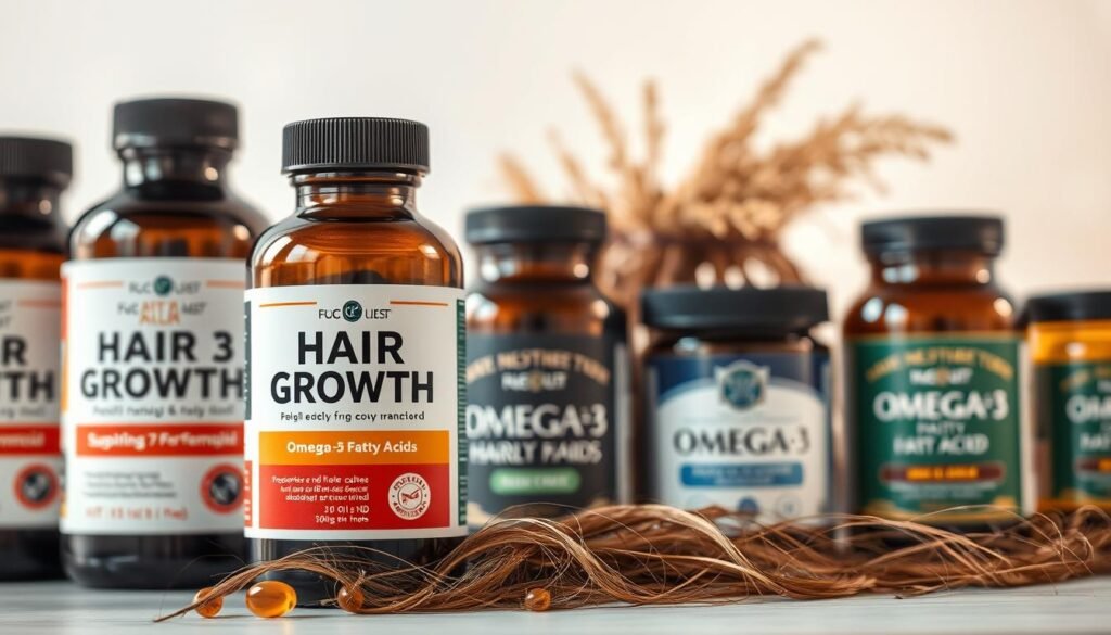 hair growth supplements and omega-3 fatty acids