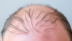 hair thinning top of head
