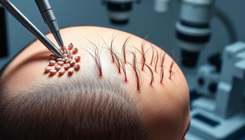 hair transplant techniques for male pattern baldness
