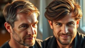 hims hair growth before and after